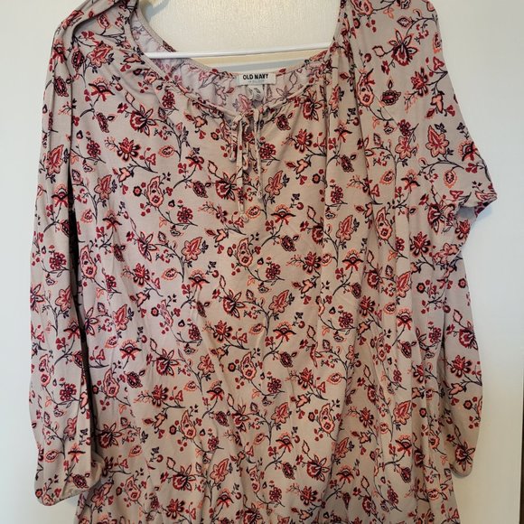 Old Navy Peasant Blouse - great fall colors!! - Picture 4 of 4